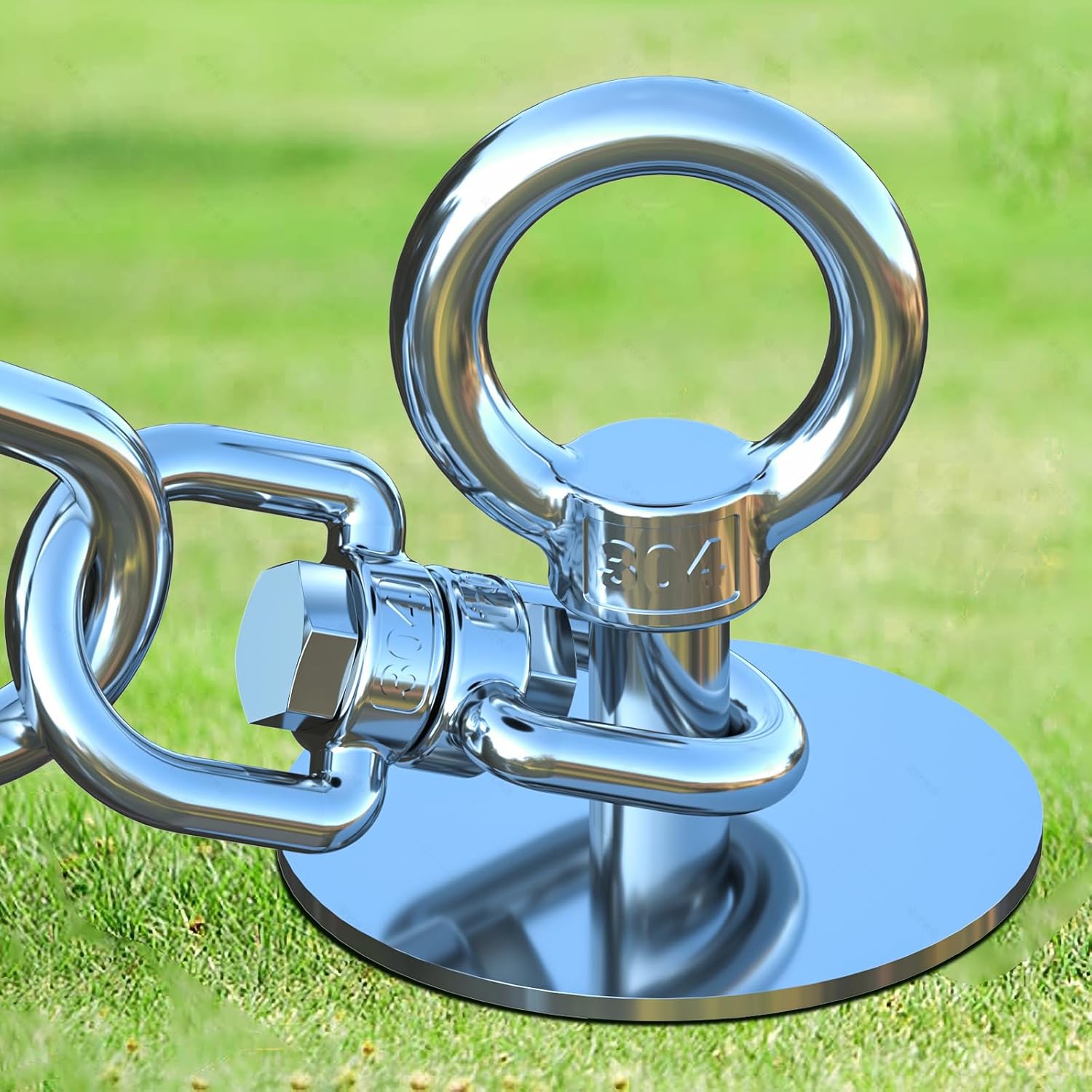 Dog Anchors For Yard TOPKNOT Dog Tie Out Stake Cable 30FT