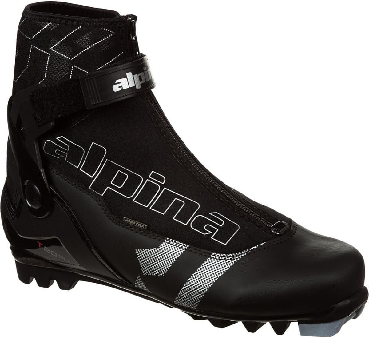 Alpina T20 Plus Cross-Country Nordic Touring Ski Boots with Ankle Support