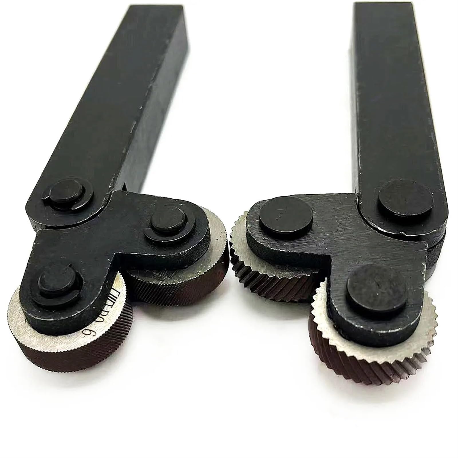 Koło radełkowane, Narzędzie do radełkowania prostego HSS Stalowe podwójne koło Pojedyncze koło Wiele rozmiarów(Double Wheel 0.6mm)