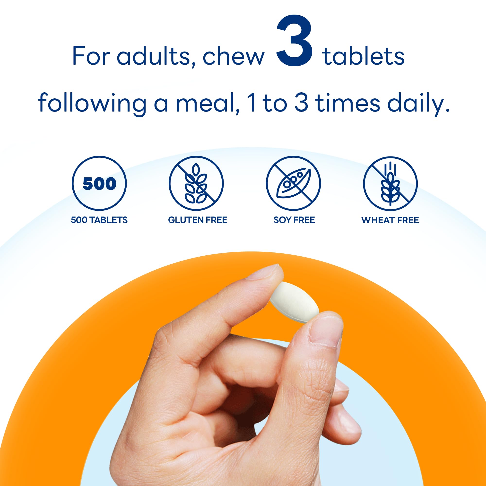 Vitamin World Papaya Enzymes Chewable, 500 Tablets — Amazon image 6