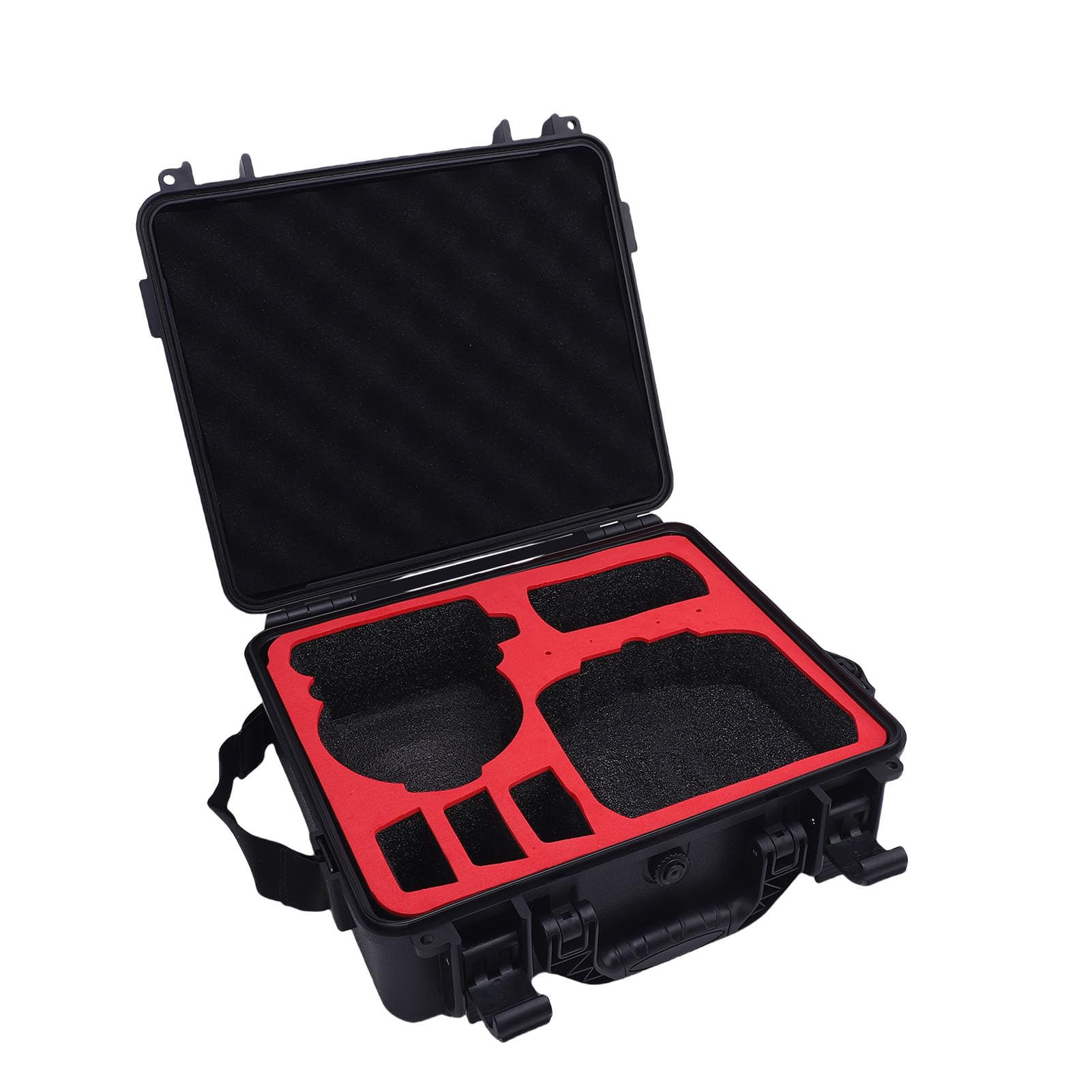 Custodia Rigida Protettiva Portatile per Accessori Flip Drone Antiurto Impermeabile per attività All'aperto