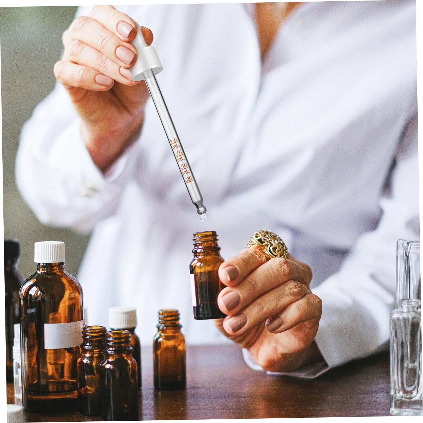 SOLUSTRE 30 Piezas Punta Cuentagotas Aceites Esenciales Pipeta Experimento Pipeta Cuentagotas De Laboratorio Pipeta De Transferencia Cuentagotas De Medición Cuentagotas De Vidrio