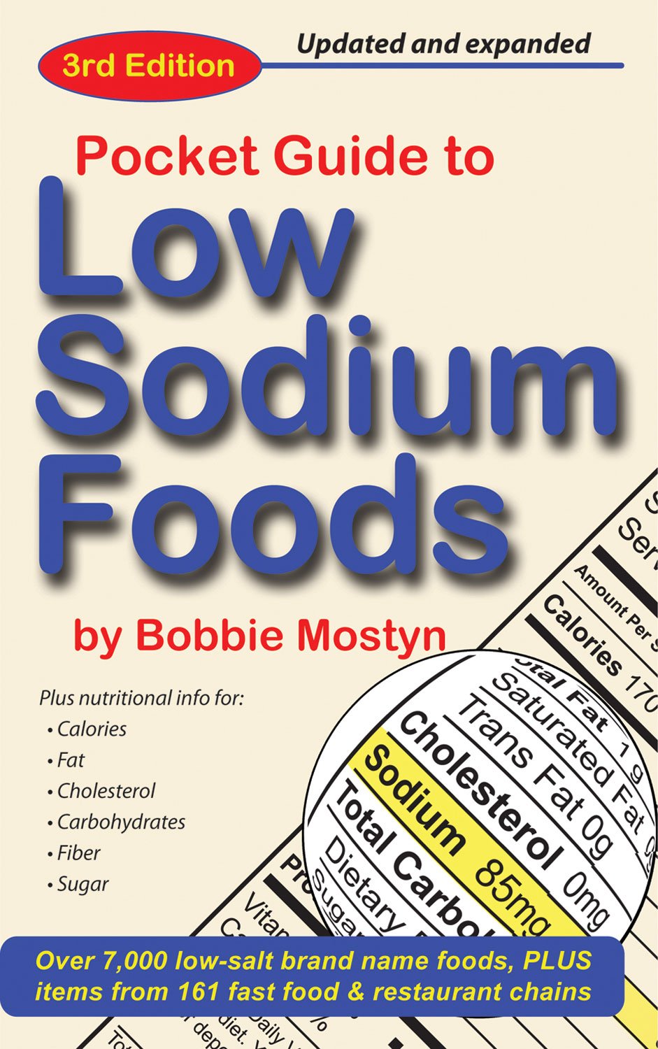 Cover of Pocket Guide to Low Sodium Foods