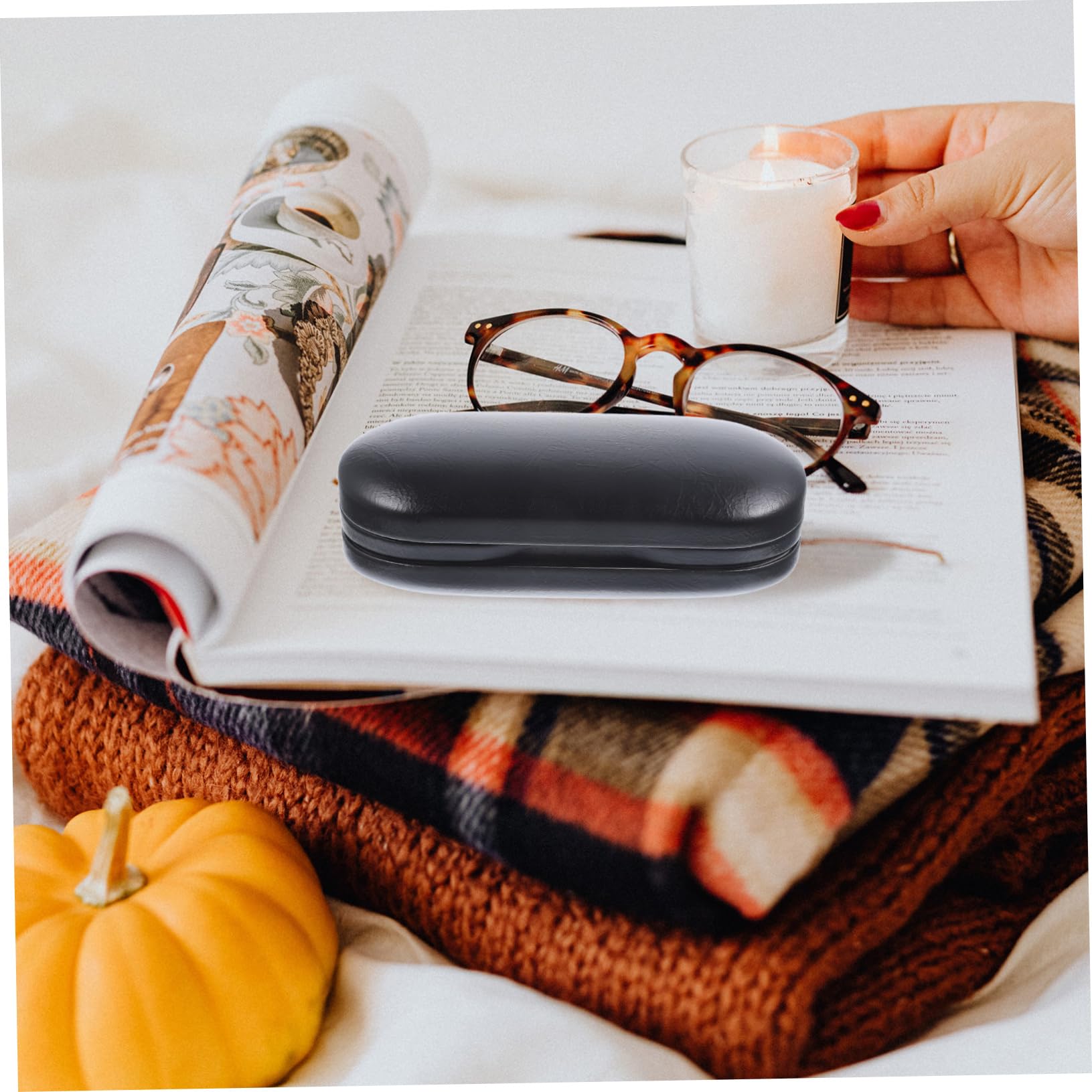 Anneome Caja para Gafas Estuche para Lentes De Contacto Soporte Portátil y Práctico