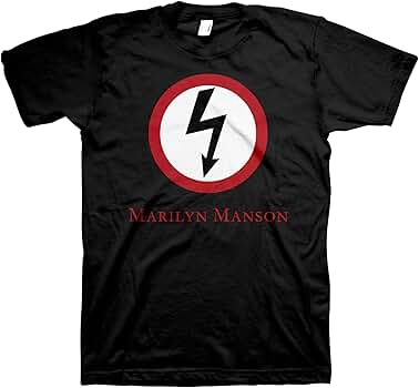 2Bhip Marilyn Manson Logo Industrial Rock Band Graphic T
