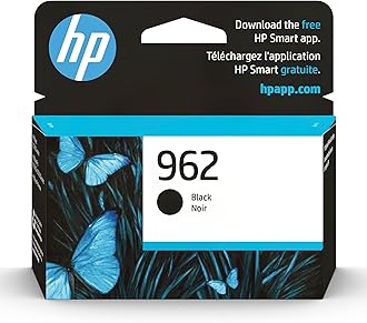 HP 962 Black Ink Cartridge for HP Printers | Works With Printer Series: OfficeJet 9010, Pro 9020 | Eligible for Instant Ink | 3HZ99AN