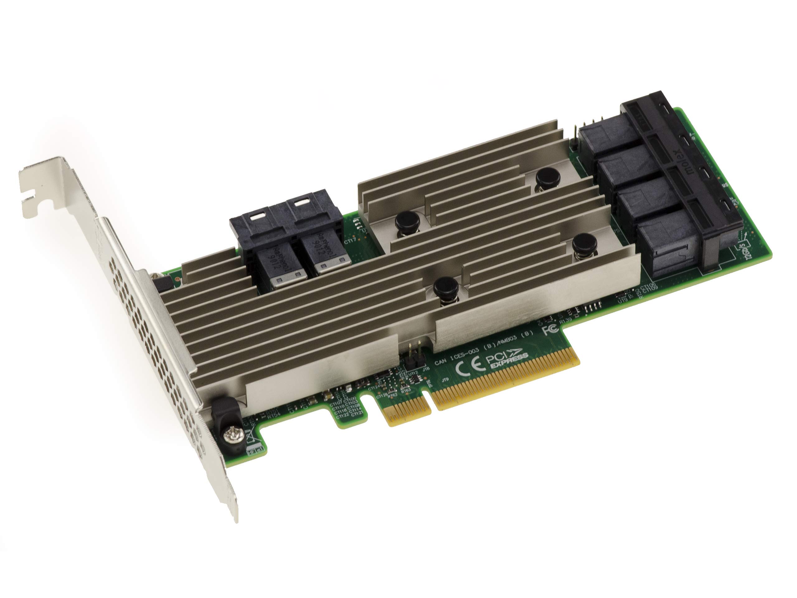 KALEA-INFORMATIQUE Scheda controller PCIe 3.0 SAS 12GB con 24 porte interne. Modello OEM 9305-24i