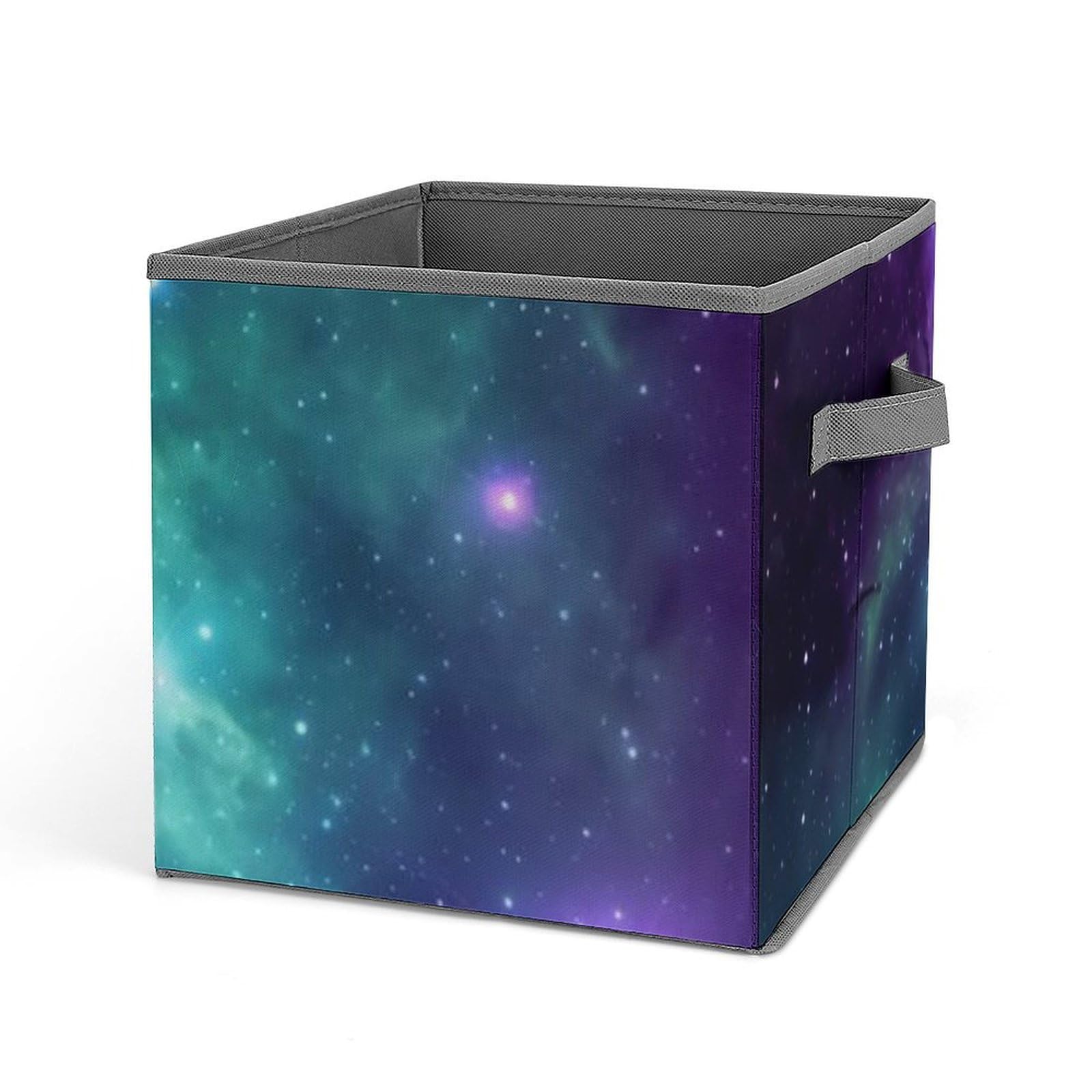Boîte de rangement avec poignée pratique pour éliminer le désordre des étagères