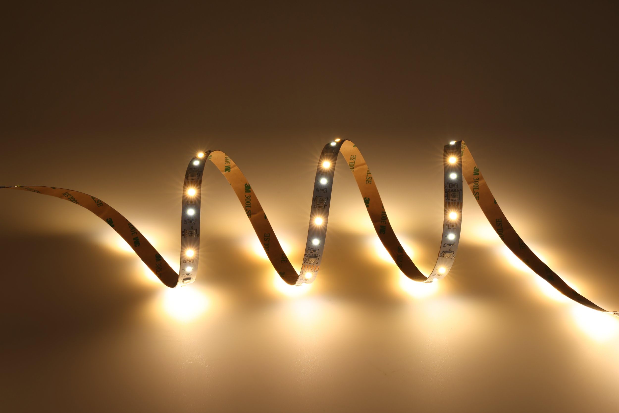 Eglo connect.z Ruban LED connecté Stripe-Z, bande 5 m, Zigbee, contrôlable | par appli et commande vocale, blanc chaud – froid, RGB, dimmable, autocollant et recoupable