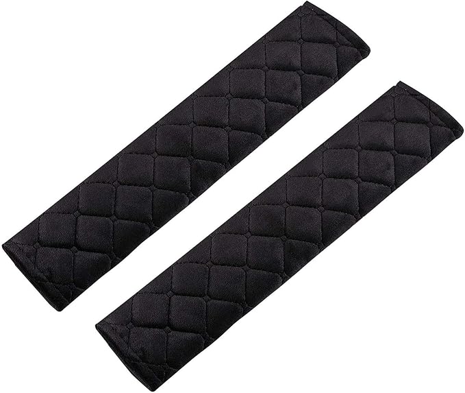 URAQT Car Seat Belt Pads, 2 Pack Harness Pads, Pram Strap Covers