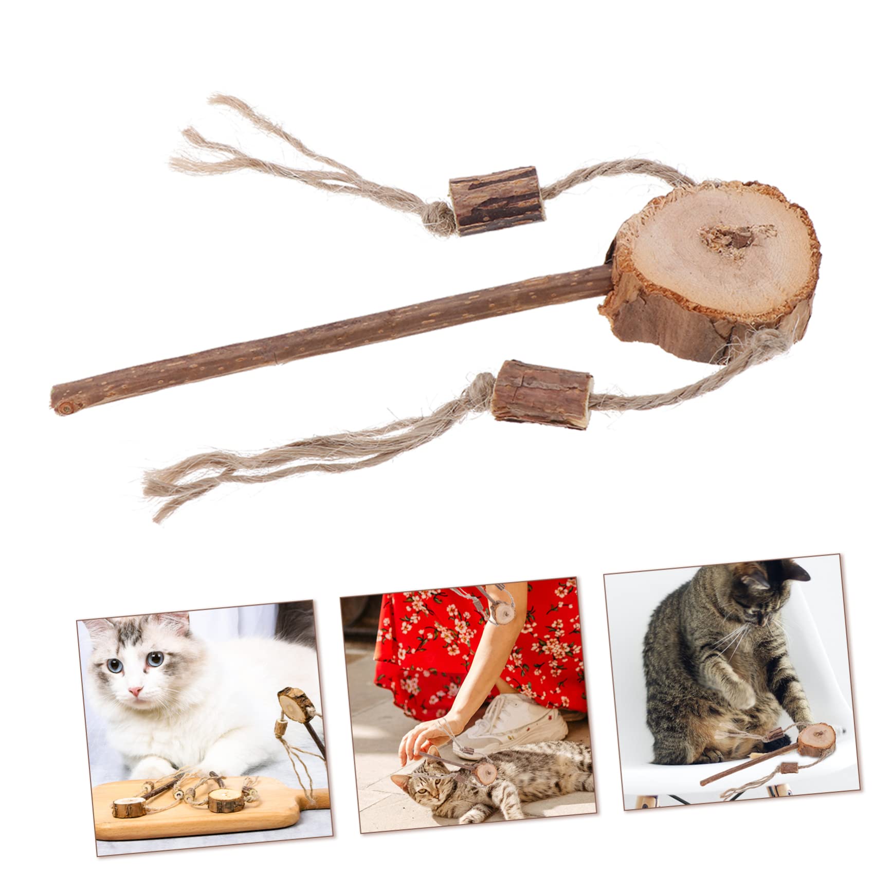 Jouets pour Chats, Lot de 6 Jouets interactifs for Le Nettoyage des Dents et soulagement du Stress Chatons d'intérieur