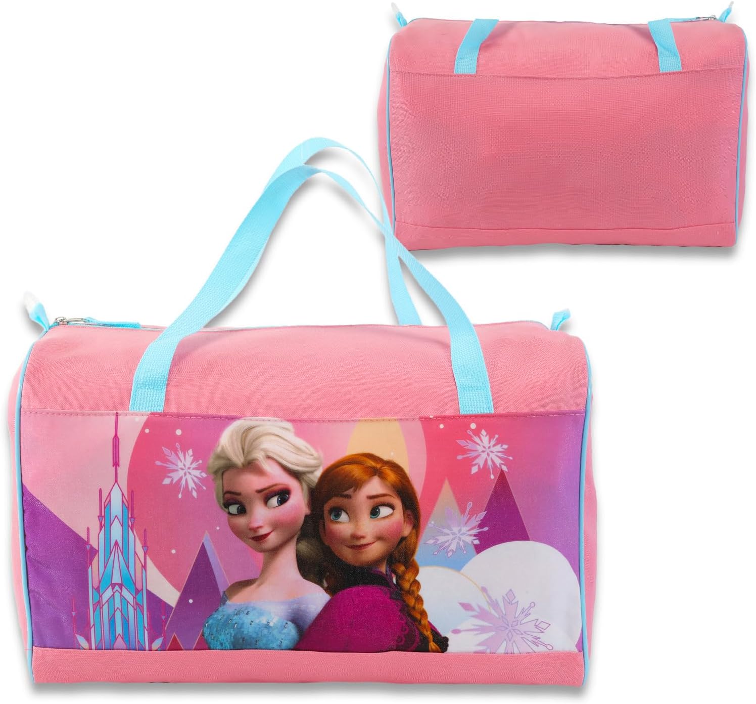 Disney Frozen Travel Bags for Kids - Bundle with Frozen Duffle Bag, Water Bottle, Play Pack, Stickers, and More | Frozen Bag Set for Girls - Image 2