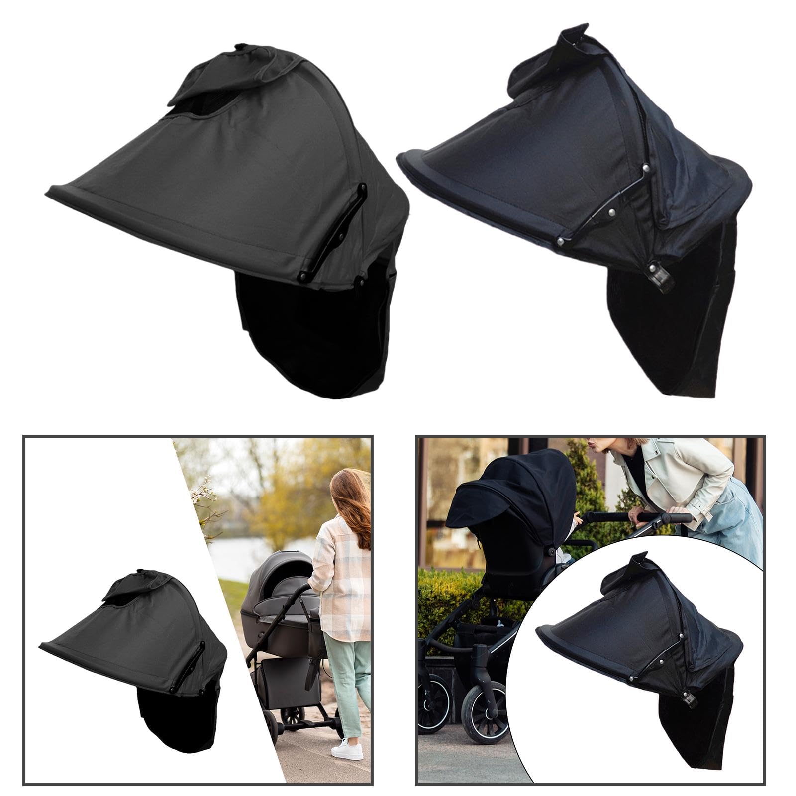 The STYLE SUTRA Baby Stroller Sunshade Cover for Outdoor Universal Adjustable Breathable|Baby | Strollers & Accessories | Covers, Canopies & Umbrellas|1 Stroller Sun Shade - Image 6 thumbnail