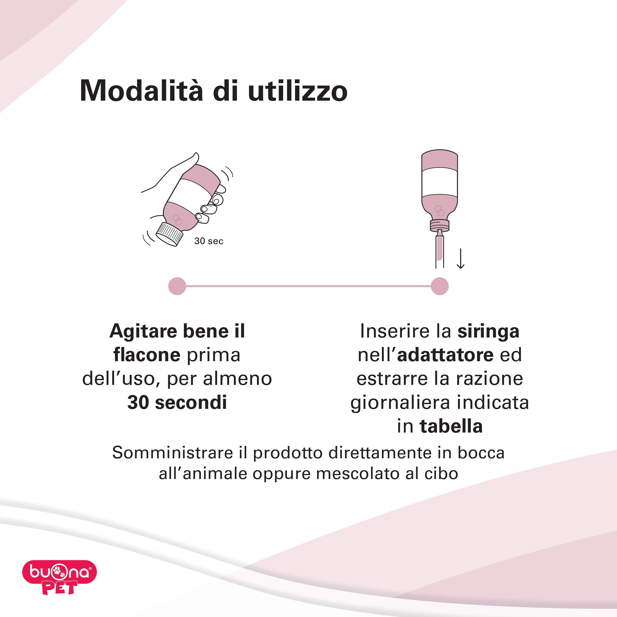 Cistitina Buona Pet 60g Cani e Gatti, Supporta l'Apparato Urinario con D-Mannosio, Cranberry, Tamarindo, Zinco, Semi di pompelmo, Vitamina A, Olio di Pesce, PEA Levagen Plus®, L-teanina, lattobacilli