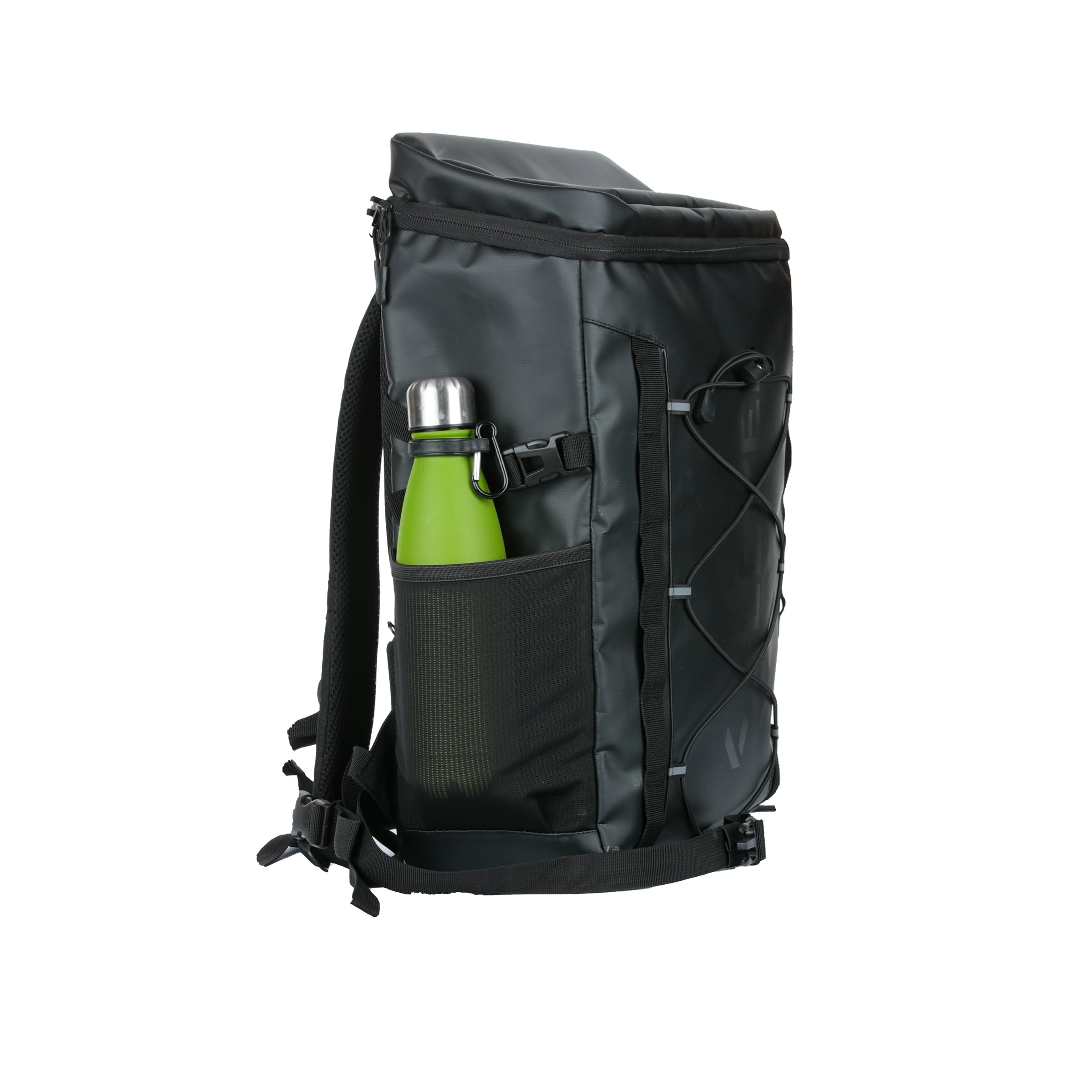 Level Urban - Zaino Trekking 25 Litri con Tasca Esterna in Rete per Bottiglia, Zaino da Viaggio Donna e Uomo con Spallacci e Schienale Imbottiti, Resistente e Impermeabile, Ideale per Sci e Snowboard