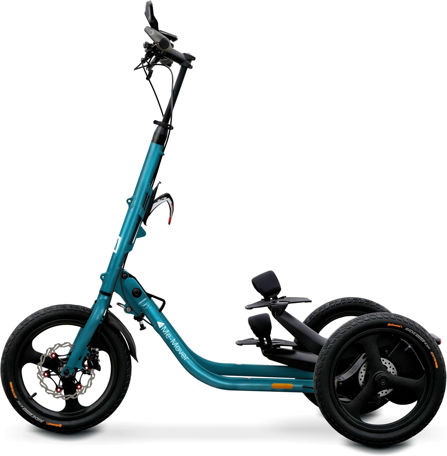 ME-MOVER Speed Ultra - Step Machine on Wheels, Low Impact Trainer, Cross Step Trainer for Outdoor Exercise, Elliptical Tricycle