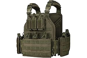 vAv YAKEDA Tactical Vest: The Green Carrier for Outdoor and Airsoft Adventures