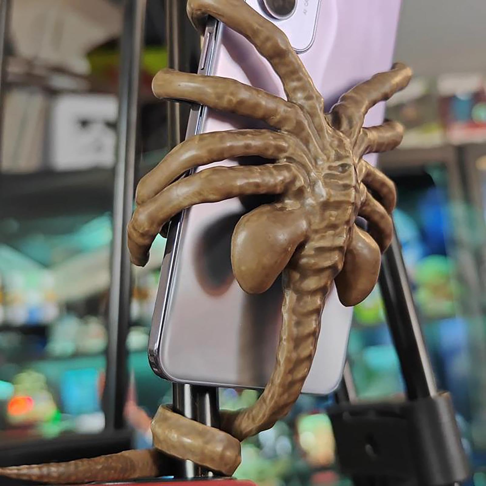 Amazon.co.jp: Facehugger 携帯 ホルダー 恐ろしいエイリアン フェイス