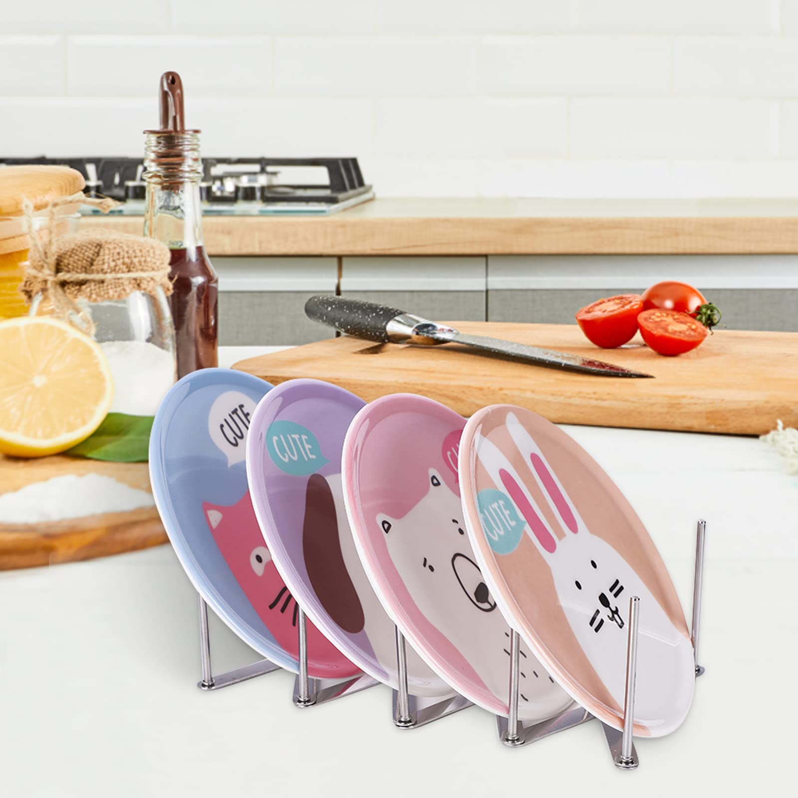 2 Porta BBQ In Acciaio Inox Regolabili - Supporto Per Griglie E Coperchi Con Spazzole - Foto 9