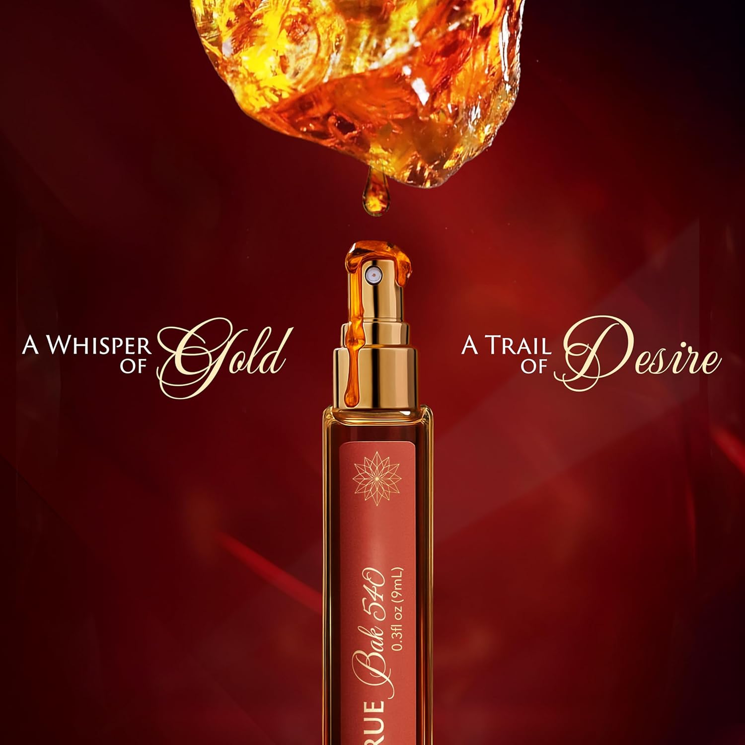 Mine True Bak 540 Amber Saffron Perfume - Eau de Parfum - Referencing B.accarat R.ouge 5.40 – Elegant Long Lasting Perfumes for Women – 9ml Travel Size - Image 2