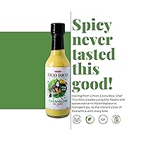Vista 2 de Tico Rico - Salsa picante de lima serrana Zing y especias estilo caribeño - Todos los ingredientes naturales, vegano, sin gluten y lácteos (5 fl oz)