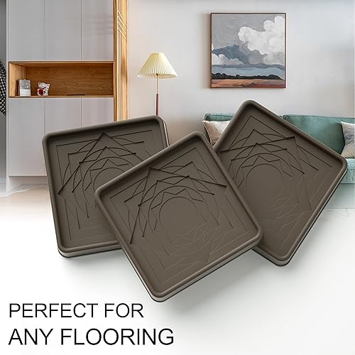 Miniatura 18 de Posavasos para muebles, 8 unidades, 2 pulgadas, almohadillas antideslizantes para muebles, suelos de madera dura, patas de goma para muebles