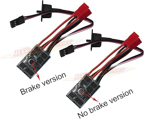 Miniatura 4 de Hobbypower Rc ESC 10a controlador de velocidad de motor cepillado para Rc Car Boat Wo freno