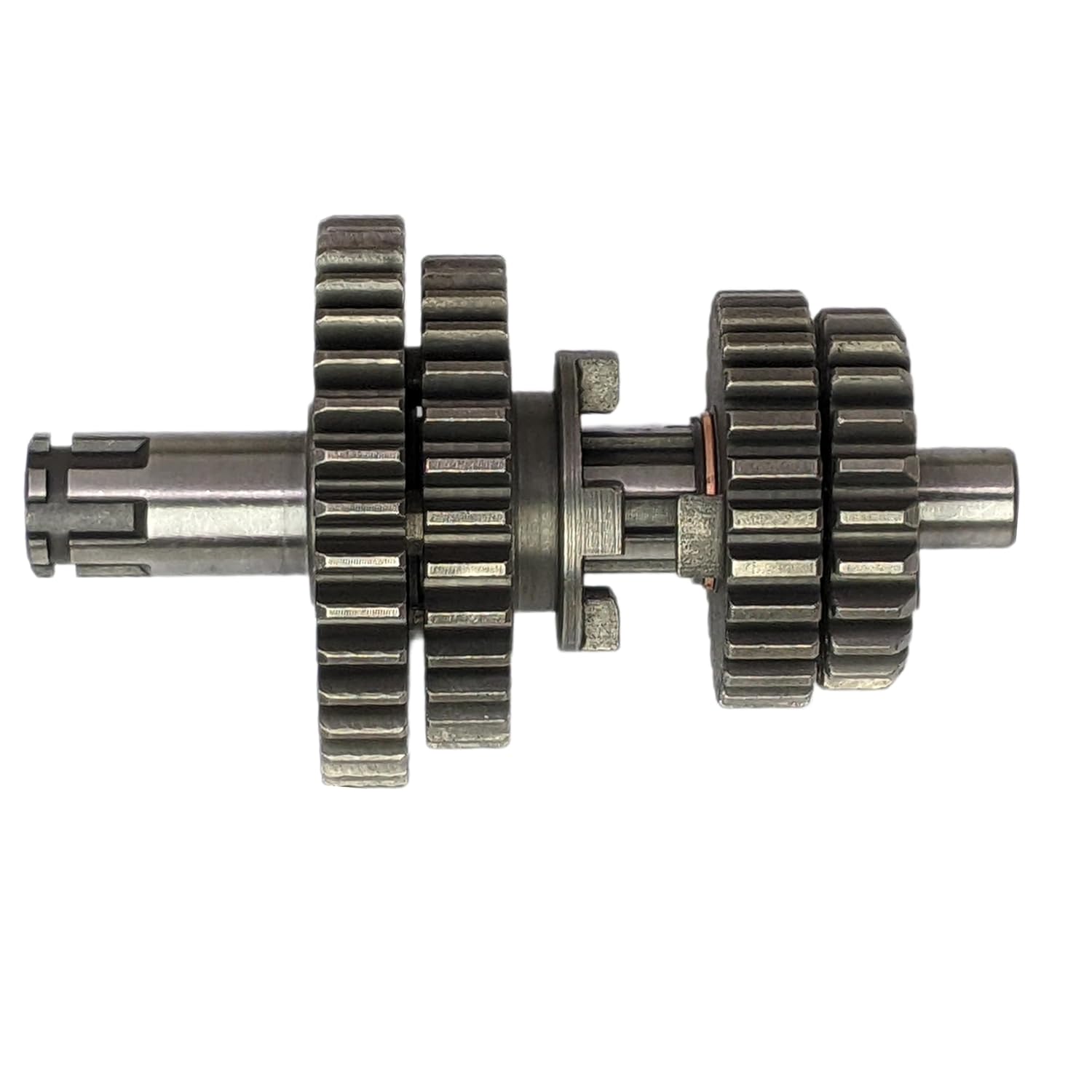 RedCap Motorcycle Transmission Gear Box Main Counter Shaft Assembly for 4-Stroke Engines 50cc 110cc 125cc YX110 YX125 Pit Dirt Bike TCMotor ATC 70 ATC 90 Mini Trail Motorcycle Scooter Engine