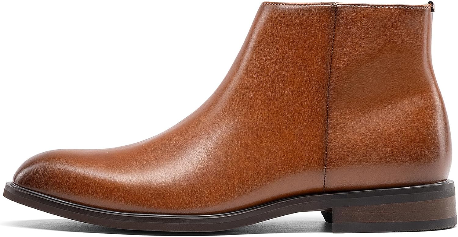 Bruno Marc Men's Chelsea Boots Zip Ankle Dress Boot - Image 3