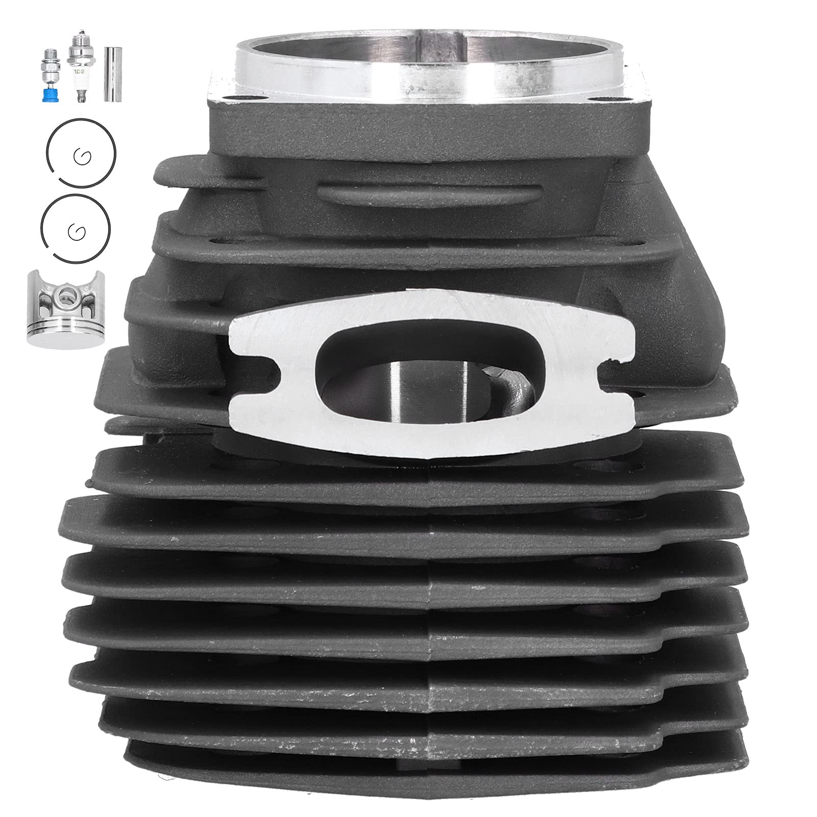 Set di ricambio per cilindro per motosega durevole da 56 mm per 395 395XP, migliora le prestazioni di lavoro, adatto per gli appassionati di giardinaggio
