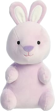 Aurora Spring 7.5" Gummie Purple Bunny Vibrant Stuffed Animal