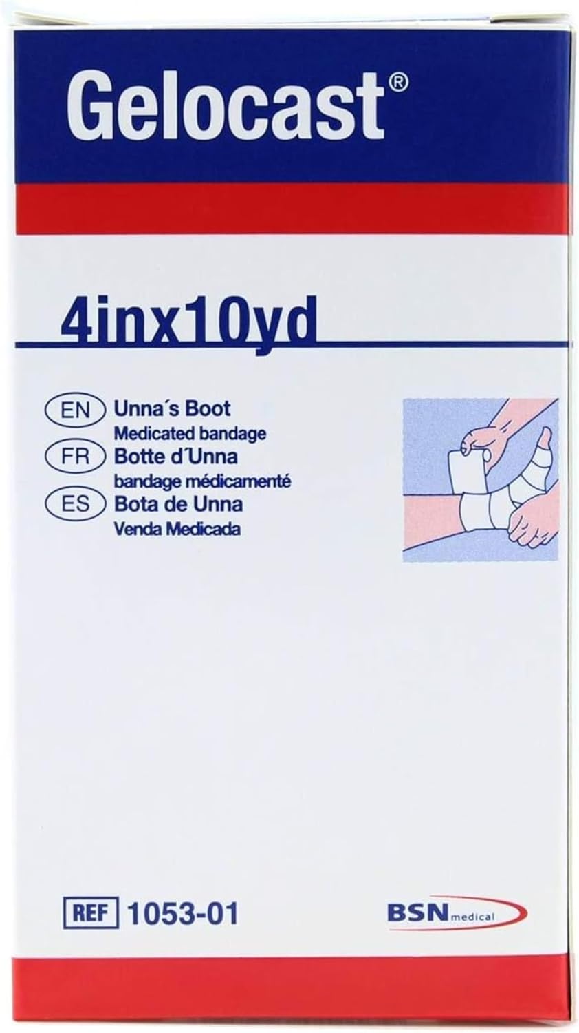Unna Boot Dressing, 4" x 10 yds, Pack of 12