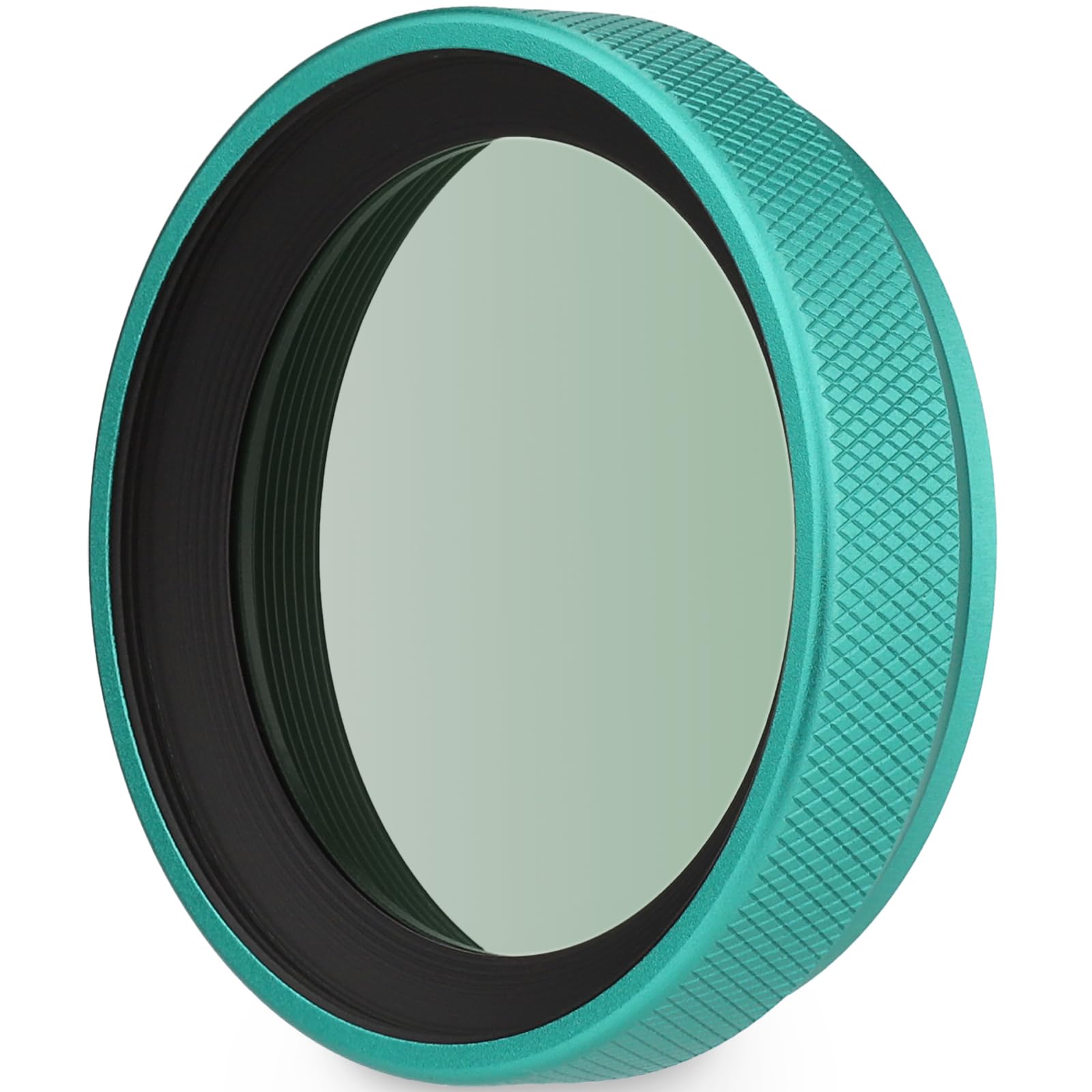 Haoge LUV-X54L Metal Lens Hood with MC UV Protection Multicoated Ultraviolet Lens Filter for Fujifilm X100VI Fuji X100V Camera Green