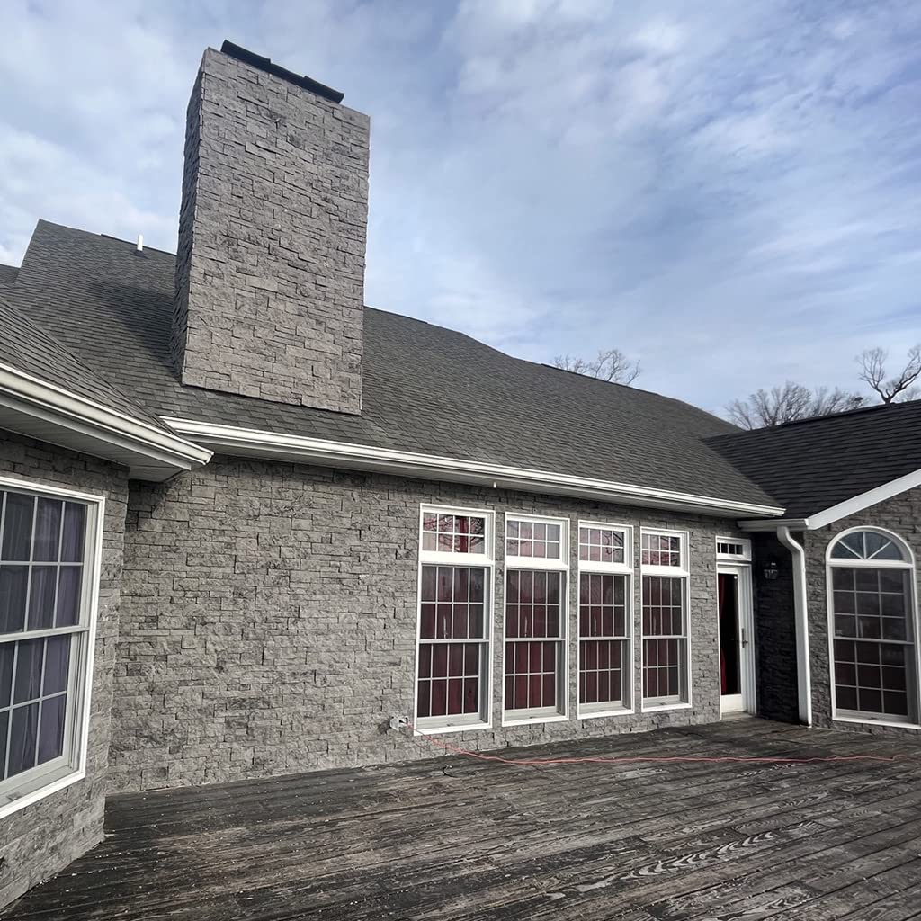 Capital Sky Non-Rated Flat Stone Veneer Phantom Shadow (14.25 sq. ft. per Box)