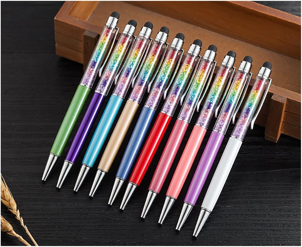 Universal Rainbow Ballpoint Pen Pens Bulk Jual Pen Stylus In