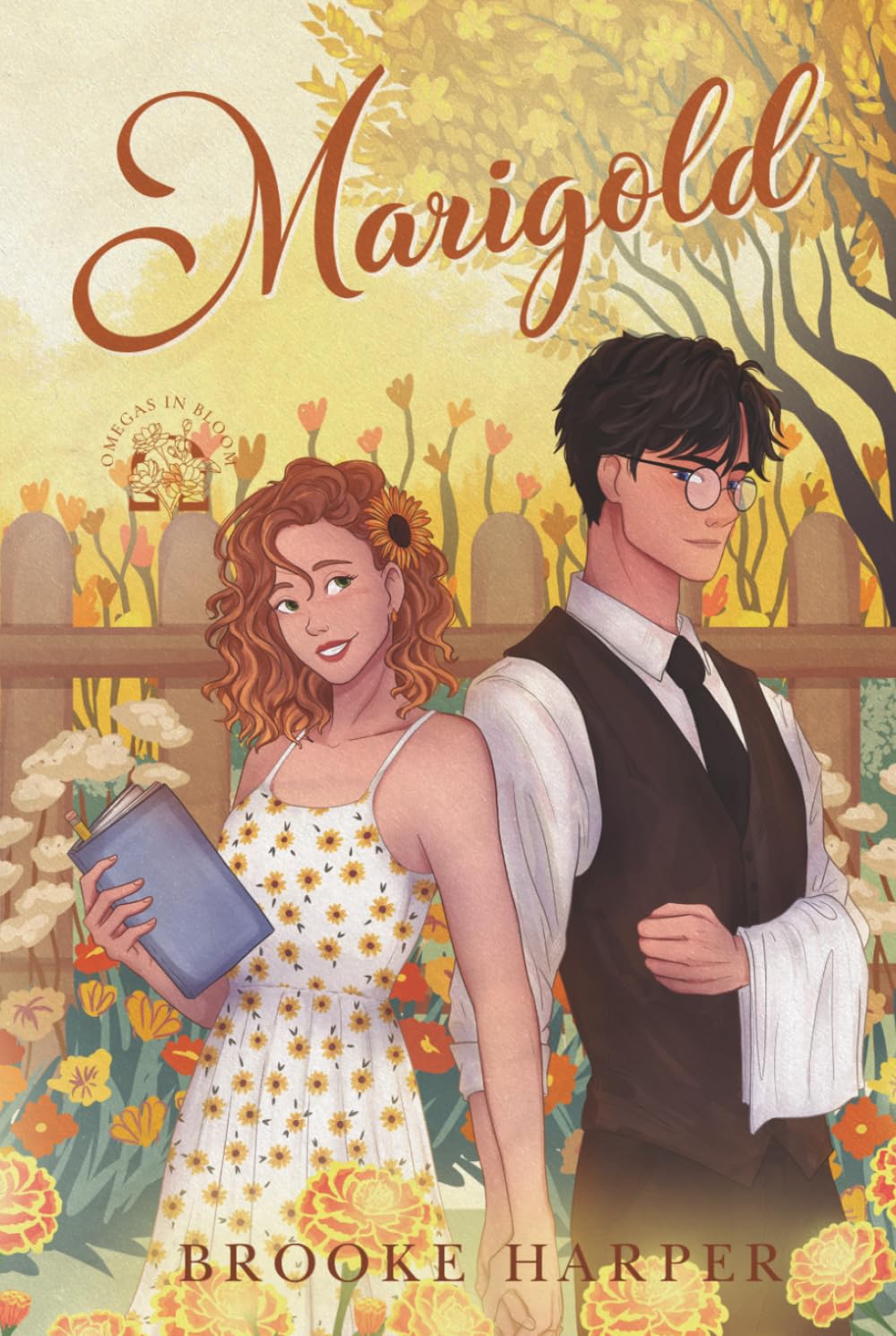 Marigold: A Modern Regency Omegaverse Romance (Omegas in Bloom)