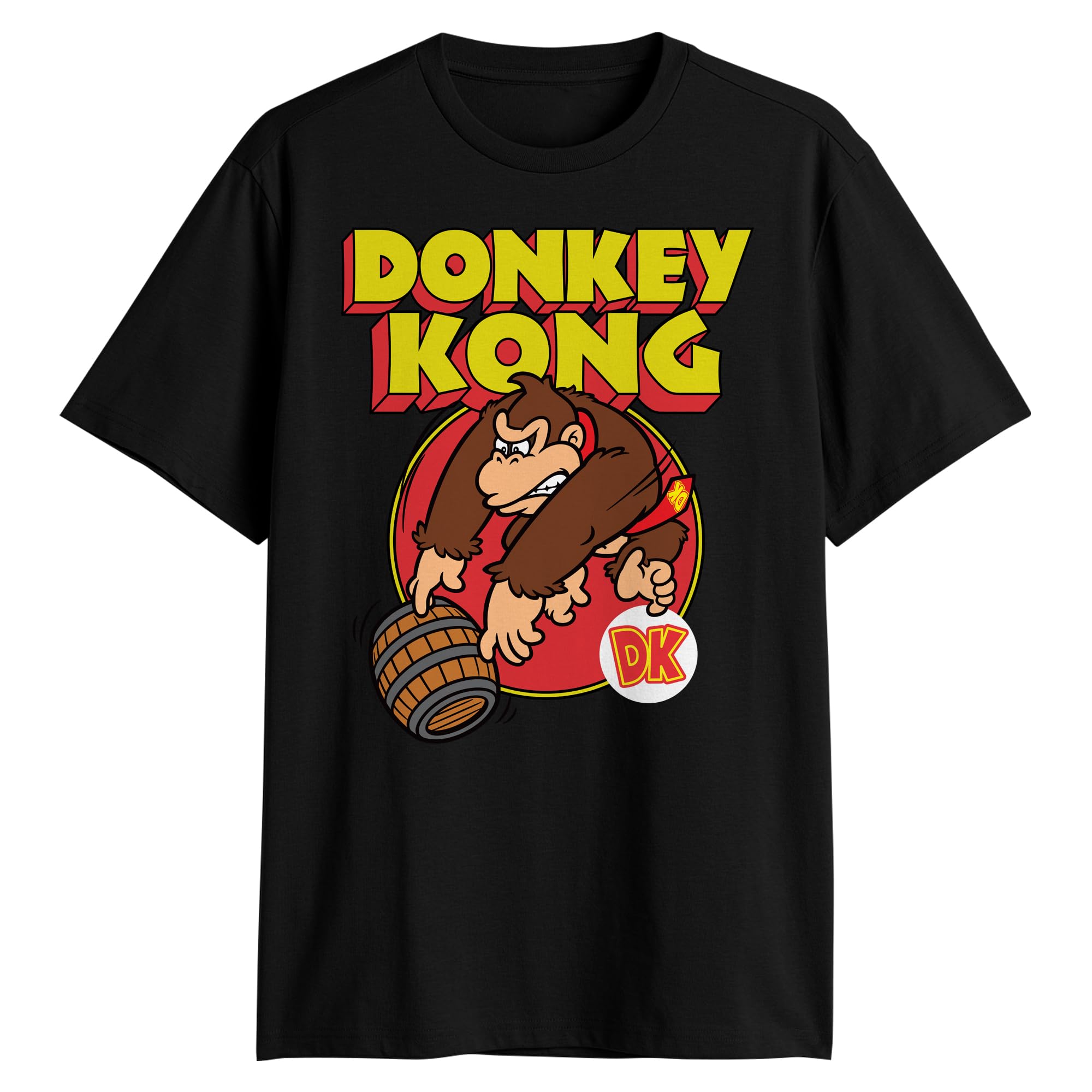 Nintendo Donkey Kong Barrel Throw Adult T-Shirt