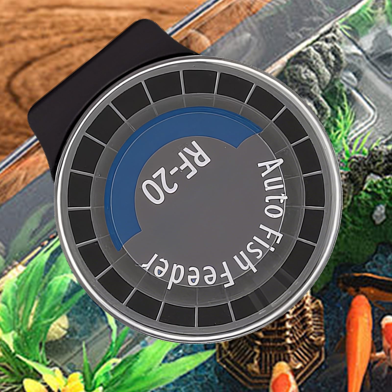 Alimentatore Automatico per Acquario 6 Timer Alimentatore Automatico per | Alimentatore per Pesci Programmabile per Tartarughe Betta Axolotl Gamberi Acqua Dolce e Salata