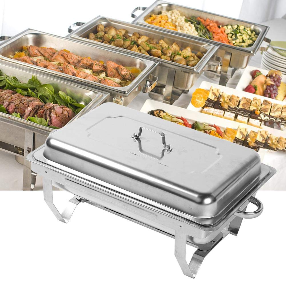 Buy Chafing Dishes, Chafing Set Four Pack, Economy 9 L Stainless Steel Chafing Dish Set Buffet