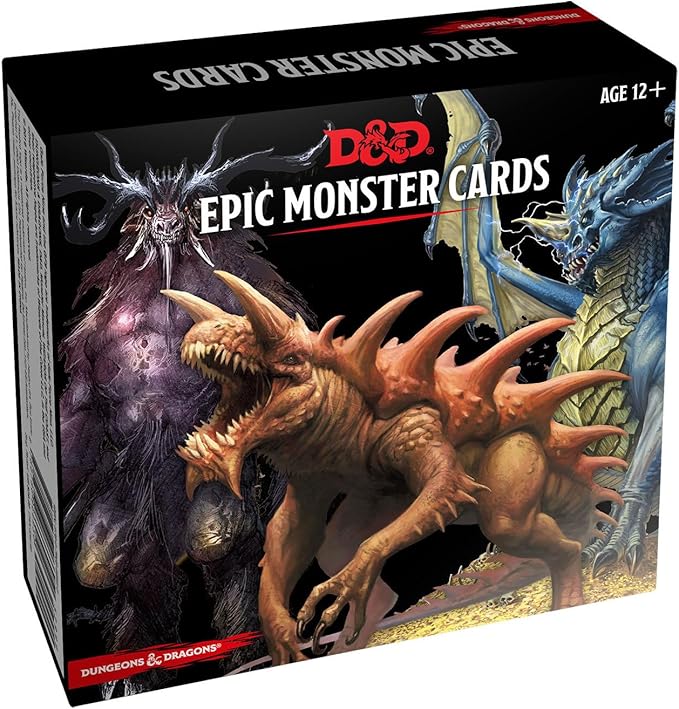 Dungeons & Dragons Spellbook Cards: Epic Monsters