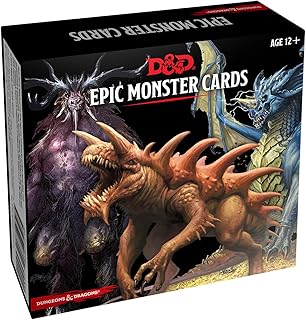 Dungeons & Dragons Spellbook Cards: Epic Monsters (D&D Accessory)