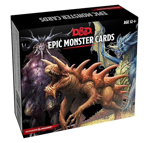 Dungeons &amp; Dragons Spellbook Cards: Epic Monsters (D&amp;D Accessory)