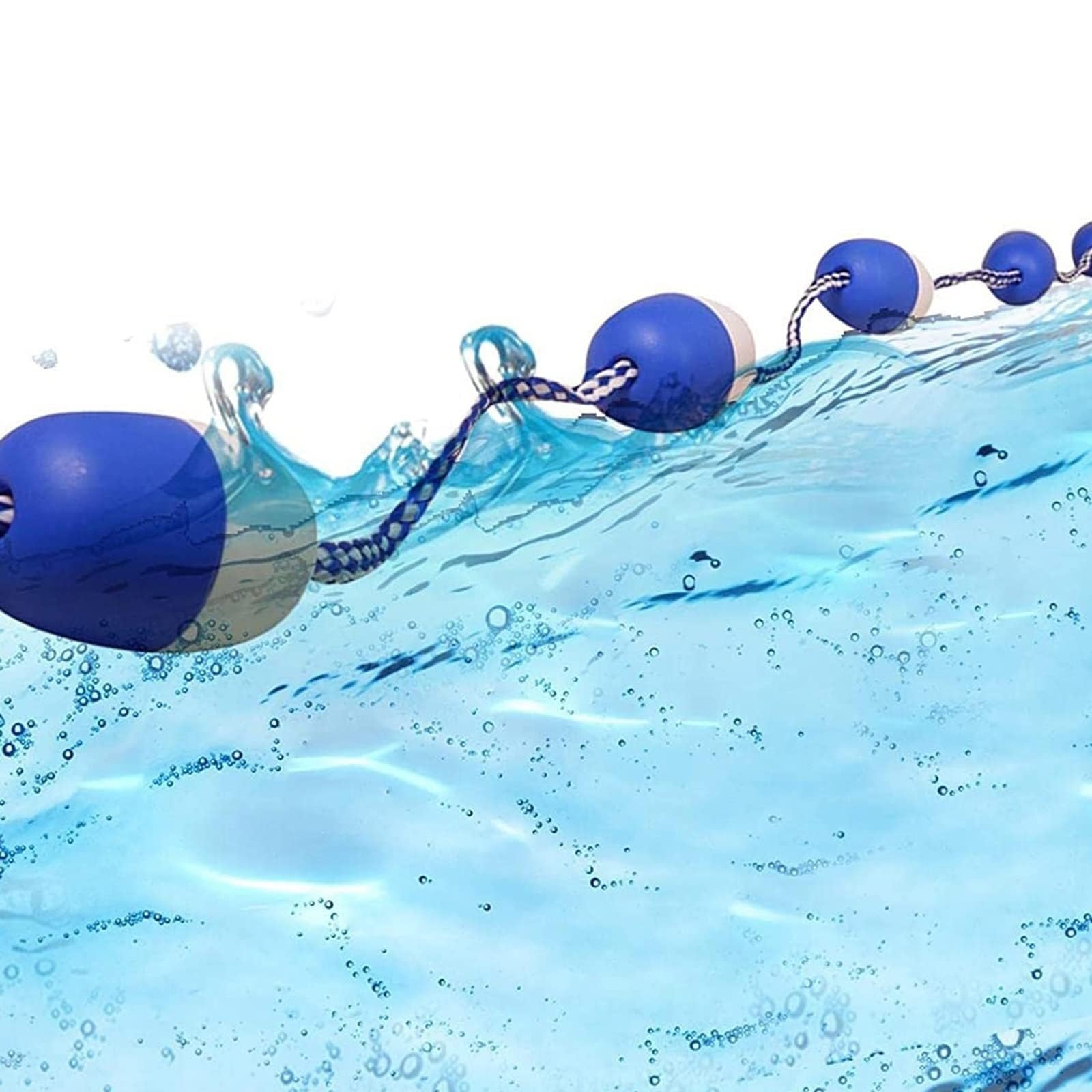 Séparateur de sécurité de piscine flottant anti-vagues pour délimiter vos bassins