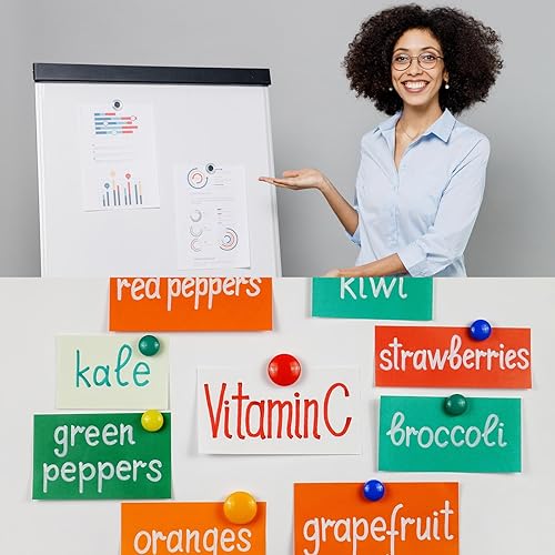 Miniatura 7 de MECCANIXITY 2 rollos de tira magnética con fuerte adhesivo en el respaldo de 0.08 pies x 26.25 pies, cinta magnética etiquetas adhesivas para