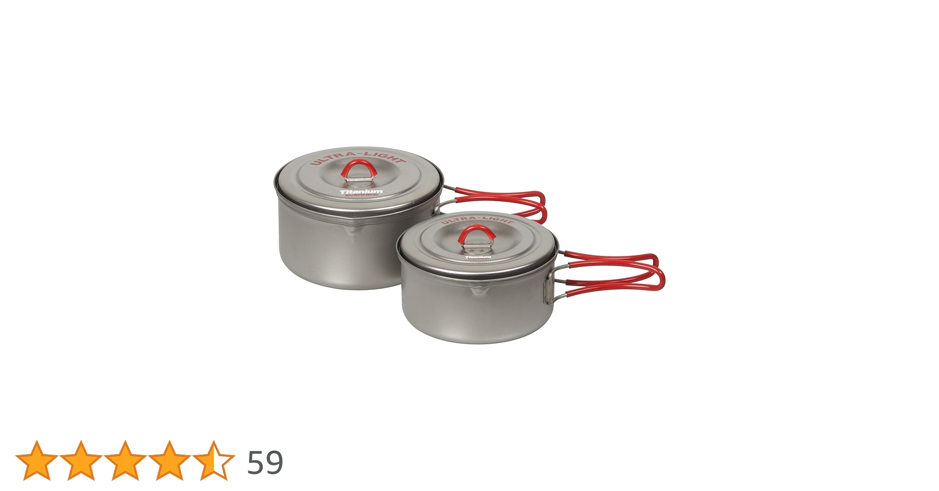 エバニュー　ベルモント　ULクッカーセット　中古品 Yahoo!オークション -「evernew セット」(クッカー) (調理器具