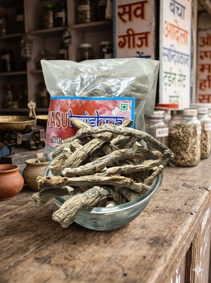 Pure Bach ki Lakadi Whole (Sweet Flag Root Pieces) 100gm | 100% Natural Vacha Rhizome for Memory, Focus & Speech Support | Traditional Ayurvedic Herbal Tea & Remedy — Amazon image 2