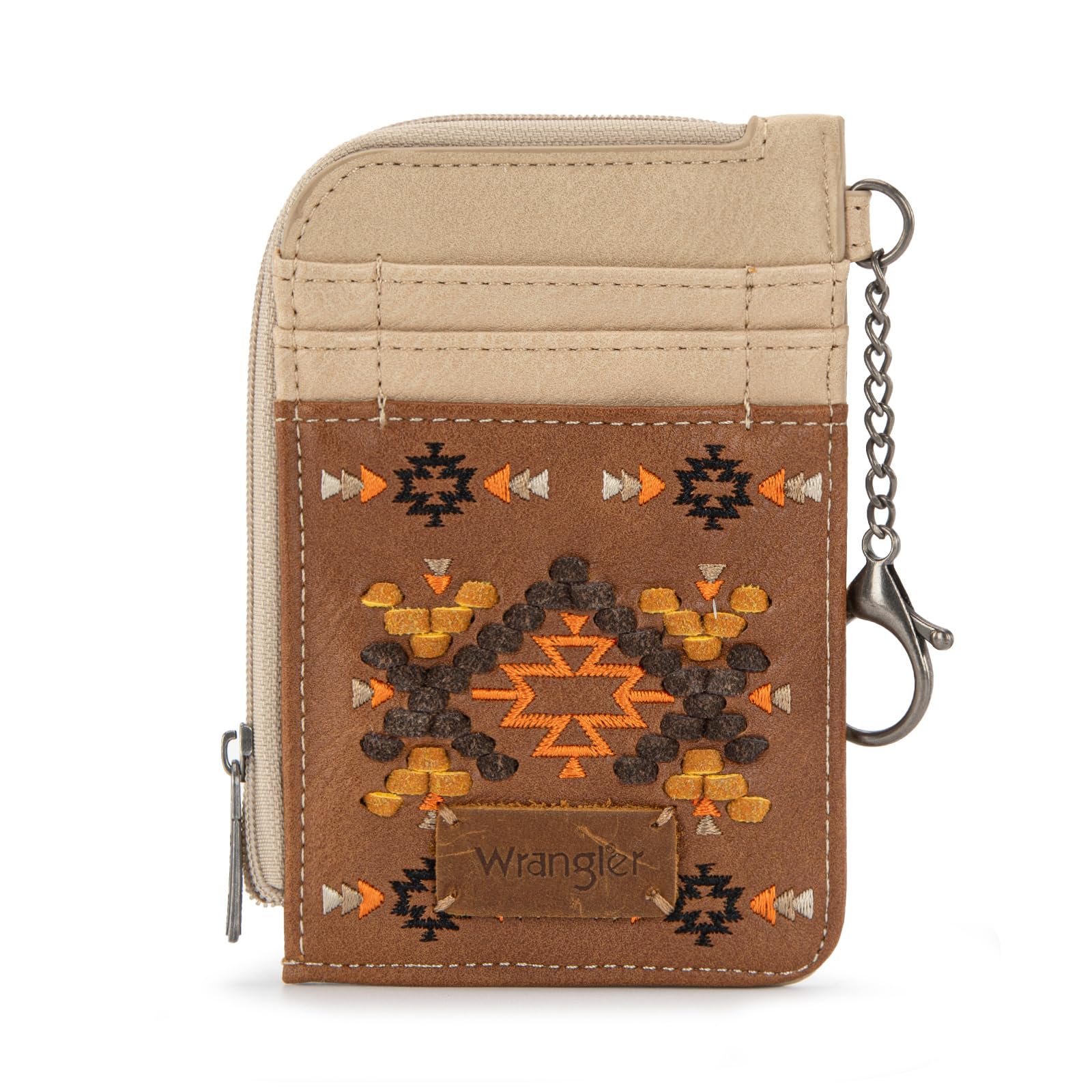 Wrangler Western Card Wallet for Women Aztec Credit Card Holder for Women
