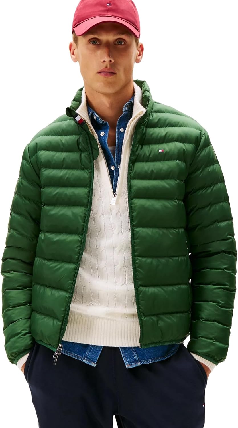 TOMMY HILFIGER Men's Real Down Insulated Packable Puffer Jacket - Image 2