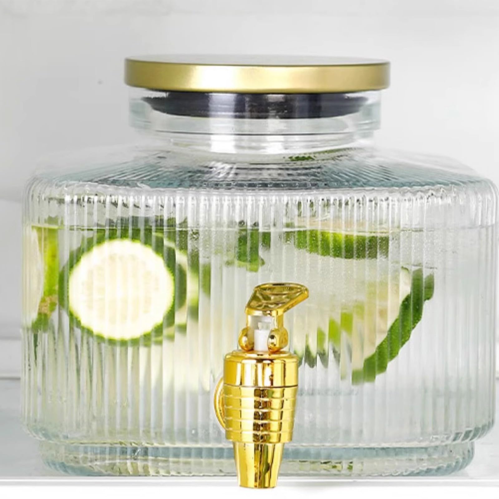 Jarra de agua transparente con tapa de acero inoxidable y diseño de boquilla, botella de agua para fiestas con pivote, jarra de acero inoxidable con tapa de acero inoxidable