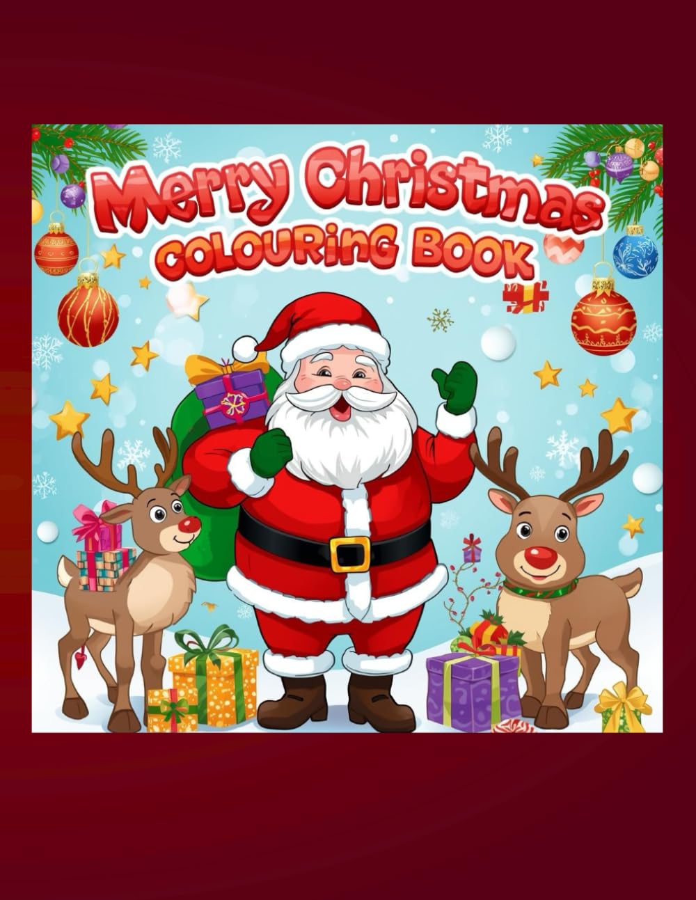Merry Christmas: Colouring book